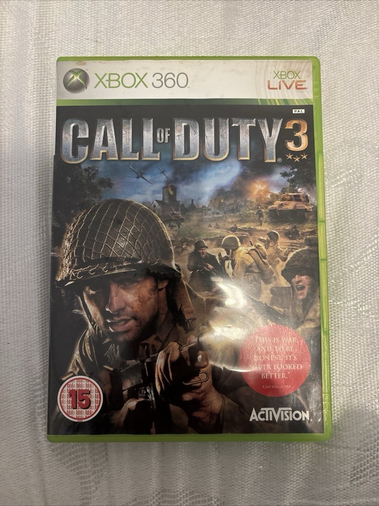 Call of Duty 3 Xbox 360