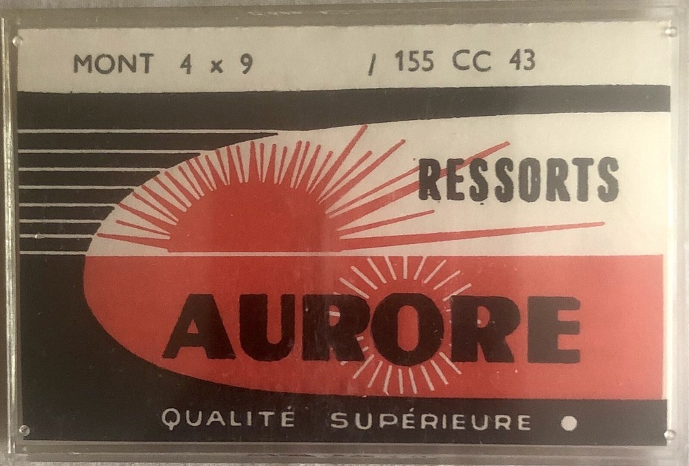 1X=1 Mainspring X 8640 1.55 X 14 Ø 0.17 Watch Spring 430 / 155 CC 43 4 X 9