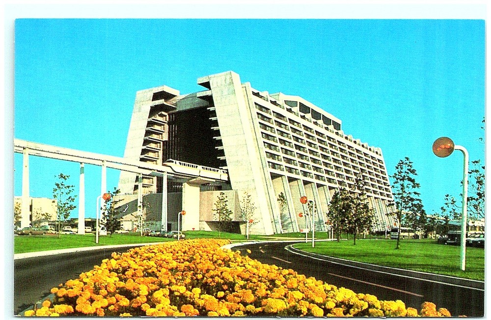 S03-5244, CONTEMPRARY RESORT, DISNEY WORLD, ORLANDO, FL., POSTCARD
