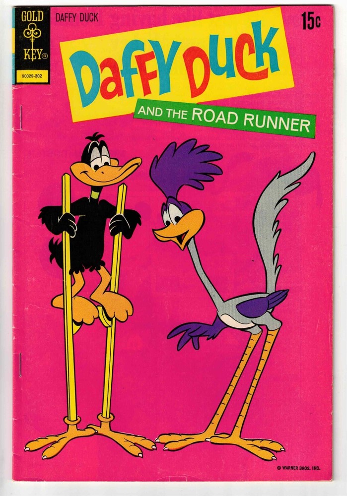 Daffy Duck and Road Runner 1973 Gold Key Bronze Age Comic Issue 80 Nice