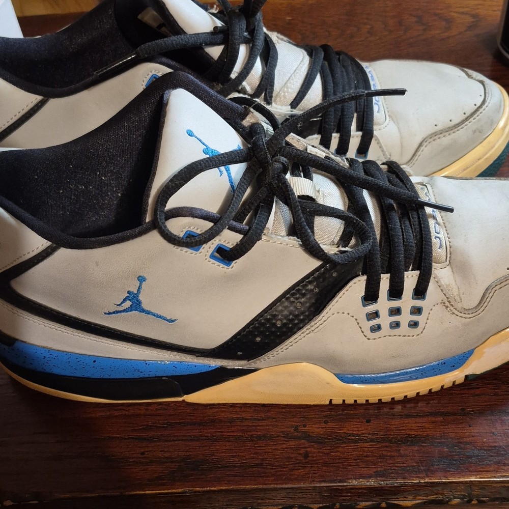 Jordan Flight 23 Grey Mist Photo Blue 317820-016 Gray/White/Blue Men's Sneakers
