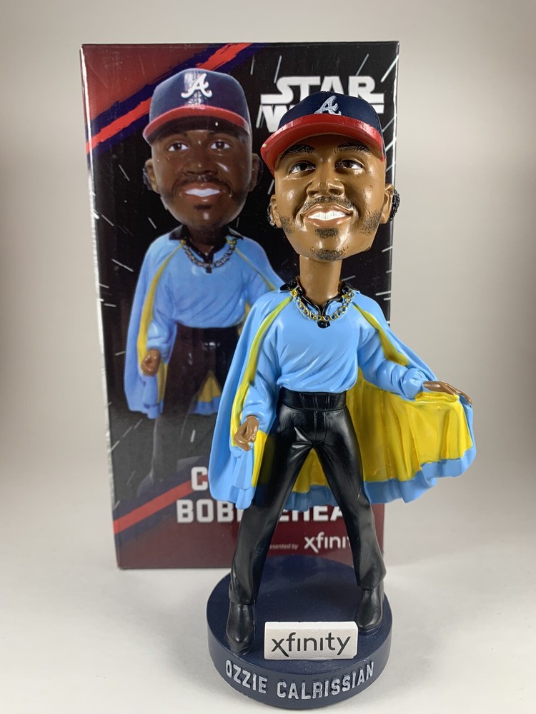 Atlanta Braves OZZIE ALBIES “Calrissian”  Star Wars SGA Bobblehead 2018 NIB