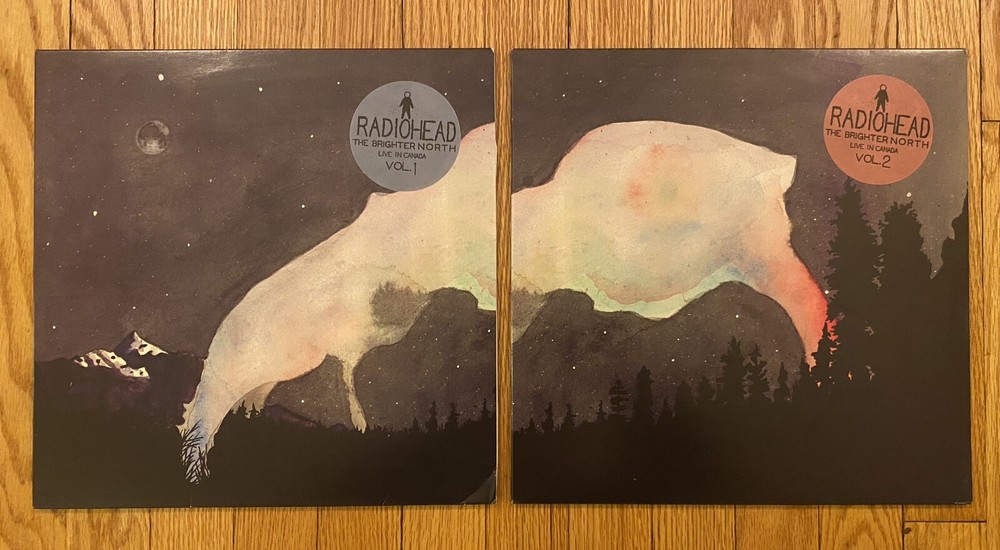 Radiohead The Brighter North Vol. 1 & 2 RARE Vinyl LP