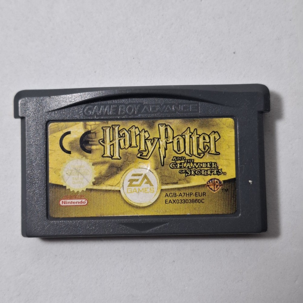 Harry Potter Chamber of Secrets GBA Cartridge European Version