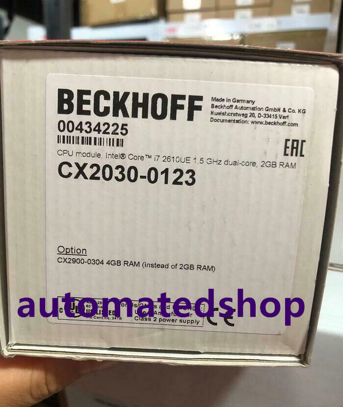 Beckhoff CX2030-0123 brand new