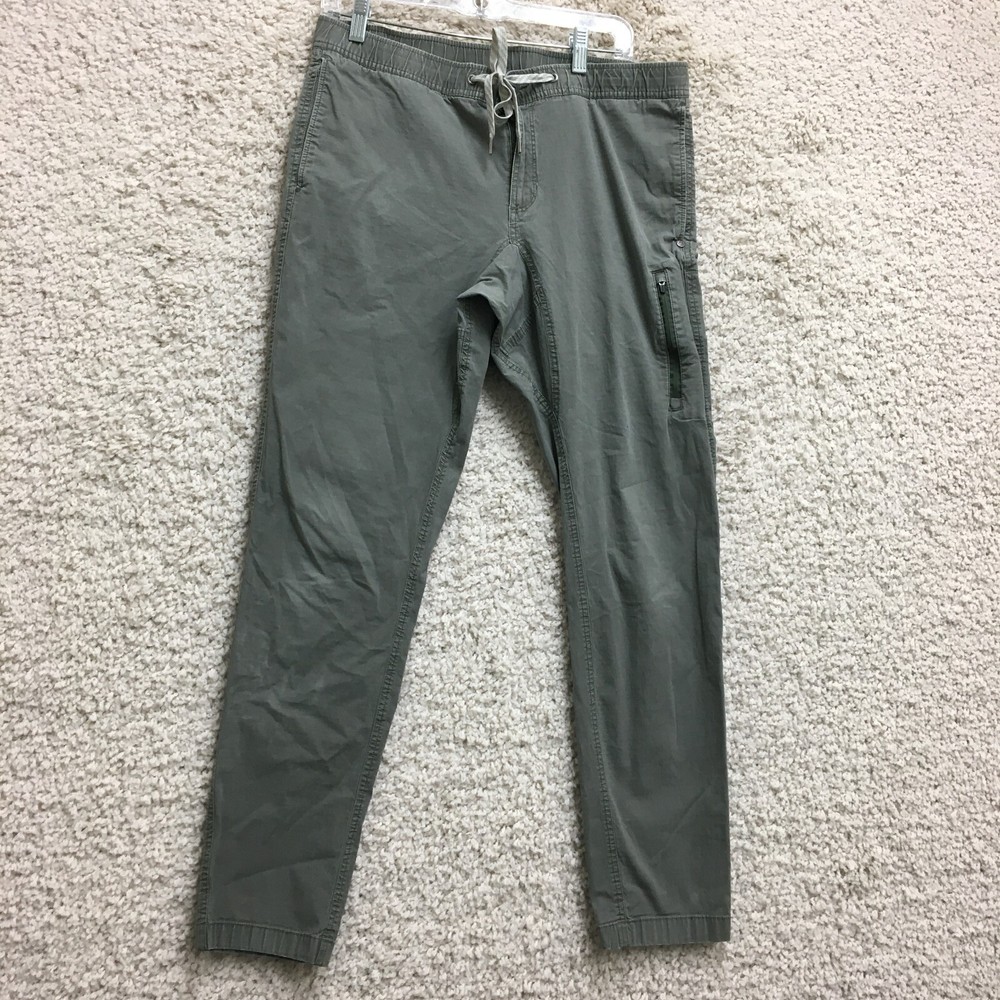 Vuori XL Green Ripstop Climbing Jogger Cargo Pants for Men Hiking