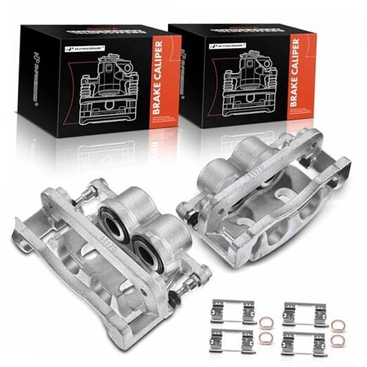 Disc Brake Caliper Assembly with Bracket Compatible with #18-B4918A+18-B4919A