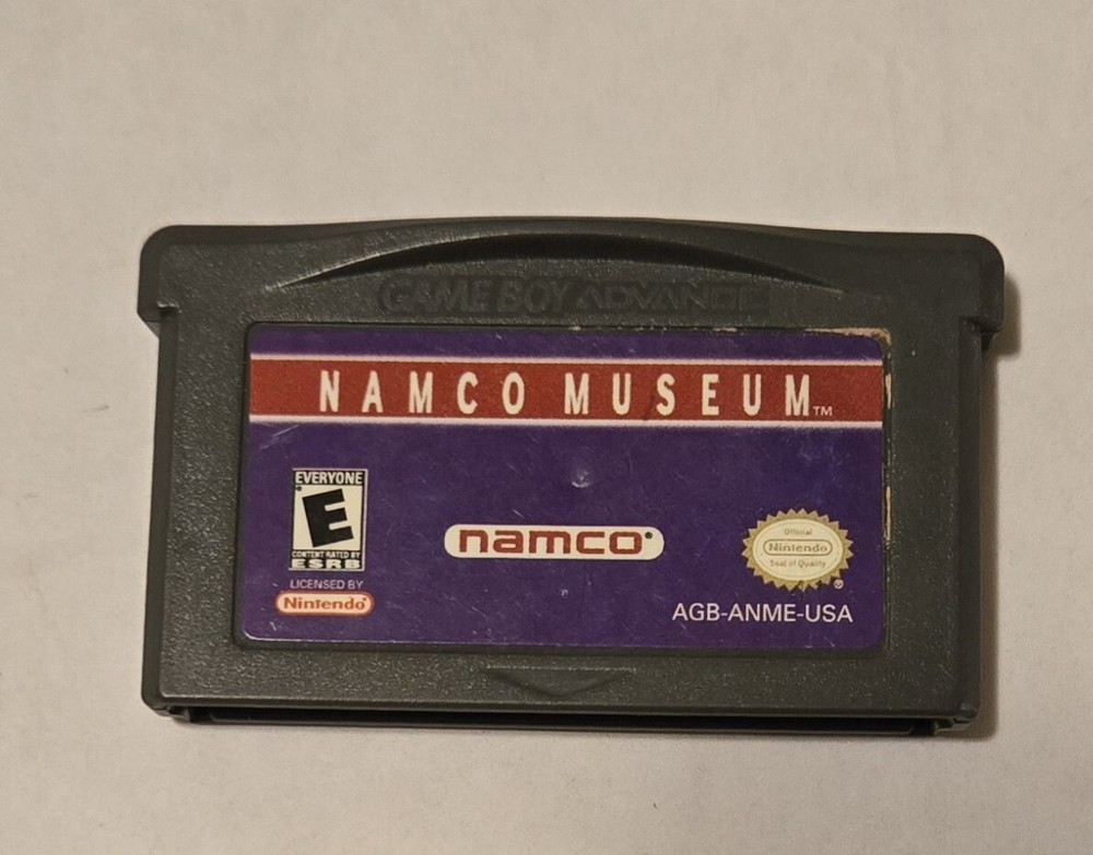 Namco Museum (GBA, 2001) Cartridge Cart Only Tested Dig Dug Galaga Ms. Pac-Man