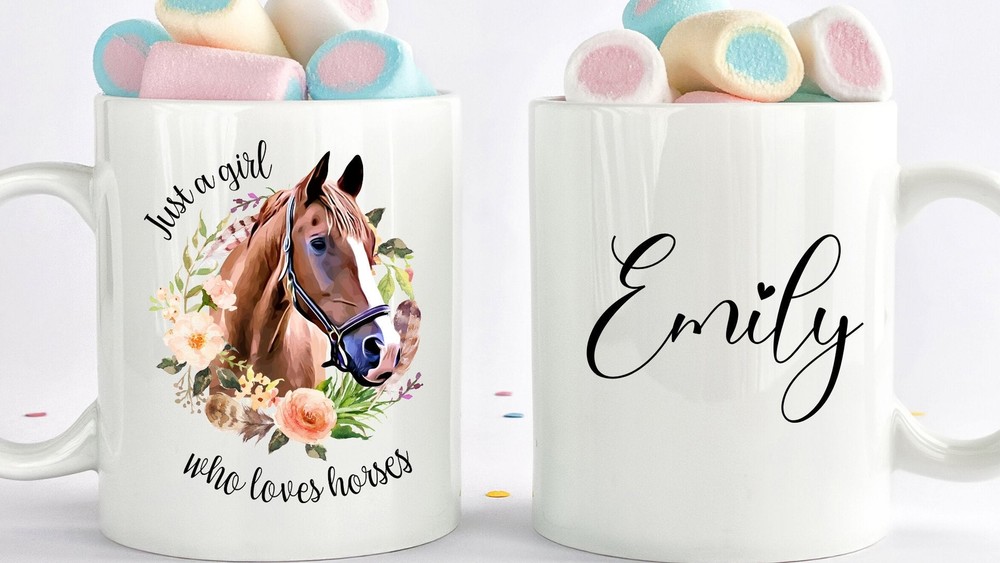 Horse Gifts Horse Riding Gifts Horse Riding Mug Personalized Horse Lover Mug