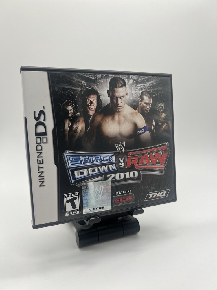WWE SmackDown vs. Raw 2010 Featuring ECW (Nintendo DS 2009 Case And Manual Only