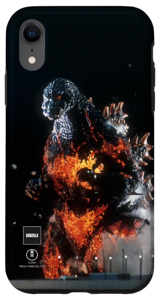 Toho 1995 Retro iPhone XR Case Featuring Classic Icons