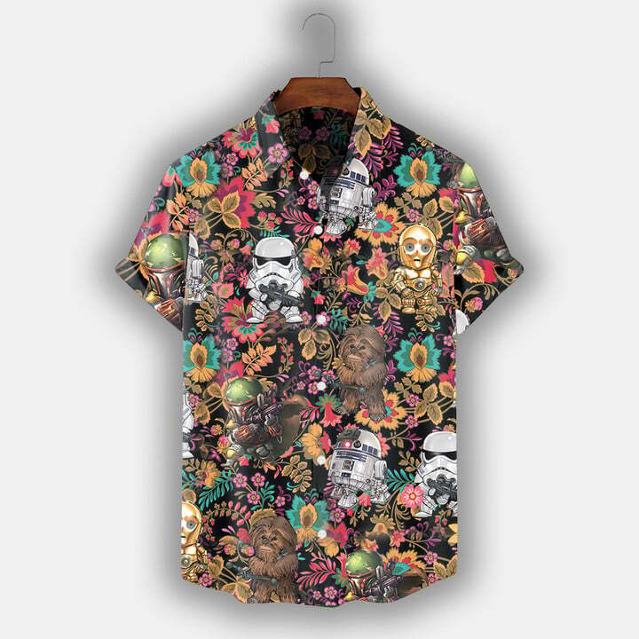 Spaceship Hawaiian Shirt SW   17
