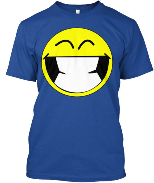 Smile T-Shirt Made in the USA Size S to 5XL