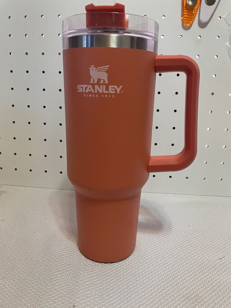 Stanley 40oz Orange Travel Tumbler Vintage 1913 Design 25.00