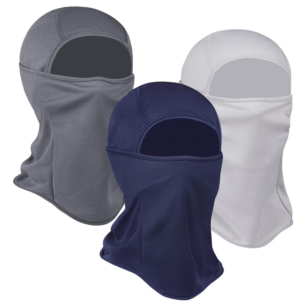 3 Pieces Balaclava Ski Mask -Winter Full Face Mask for Men Women Windproof We...