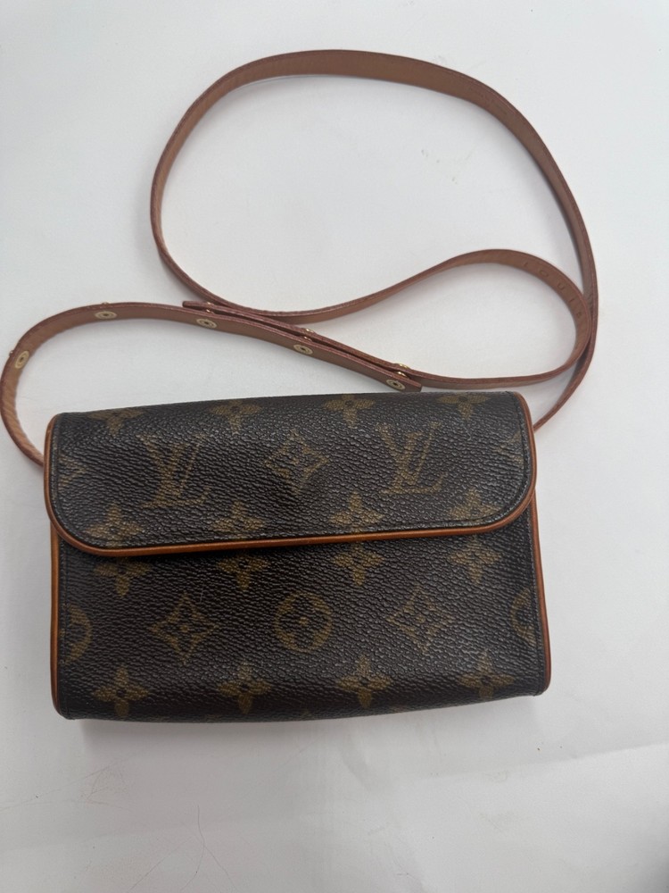 LOUIS VUITTON POCHETTE FLORENTINE BUM BAG #M MONOGRAM VINTAGE