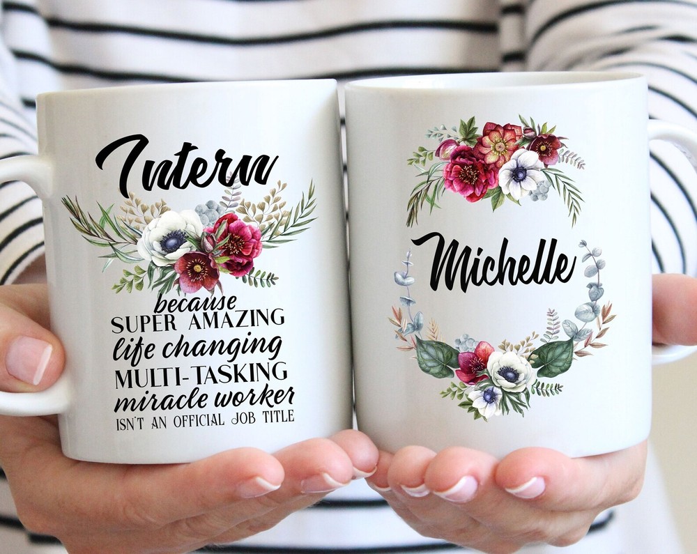 Personalized Intern Gift For Women L Graduation Thank You Appreciation Birthday