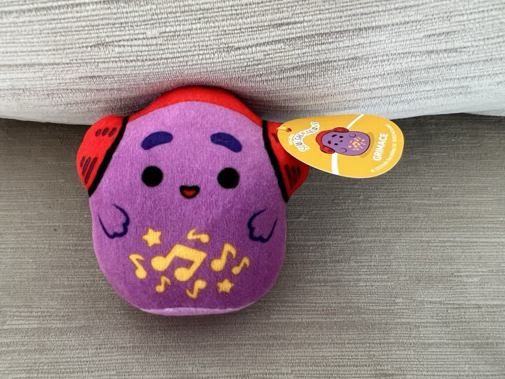 McDonald's Squishmallow Grimace Happy Meal Toy