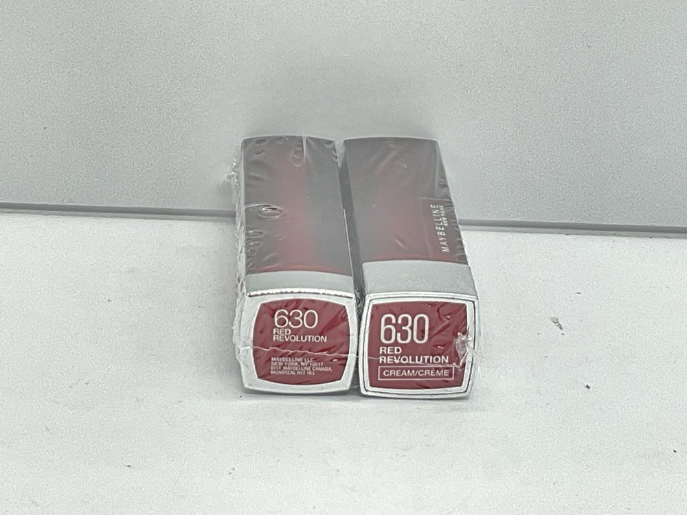 Maybelline Color Sensational Lipstick 630 Red Revolution 2-Pack