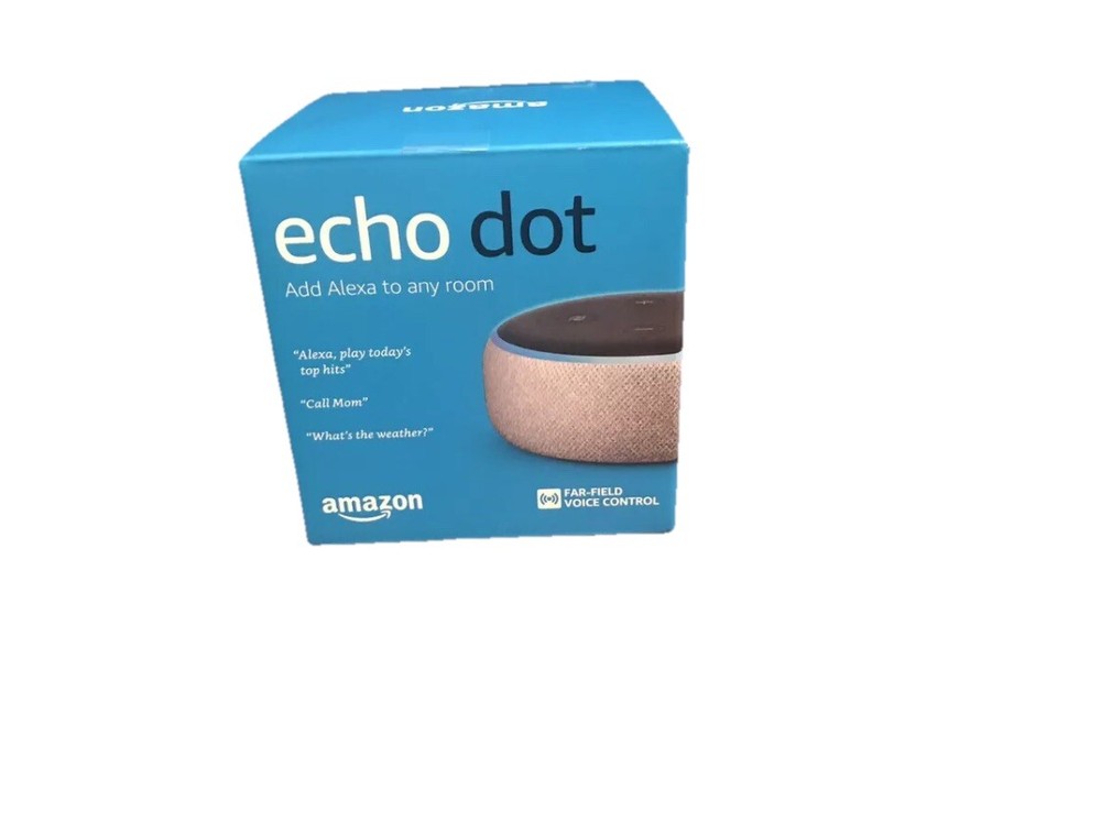 Amazon Echo Dot 3rd Generation Smart Speaker with Alexa - Charcoal Brand New