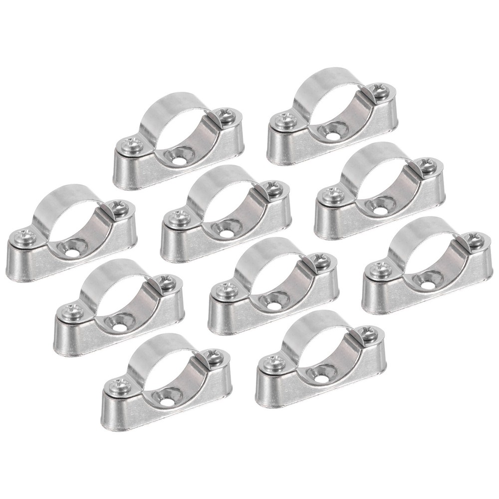 10Pcs Pipe Support Pipe Bracket Clamp Wall Mount Ceiling Mount for 25mm Pipe