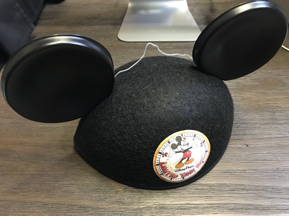 Disney World Mickey Mouse Ears 2016 Limited Time Magic Edition Official Hat NEW-image