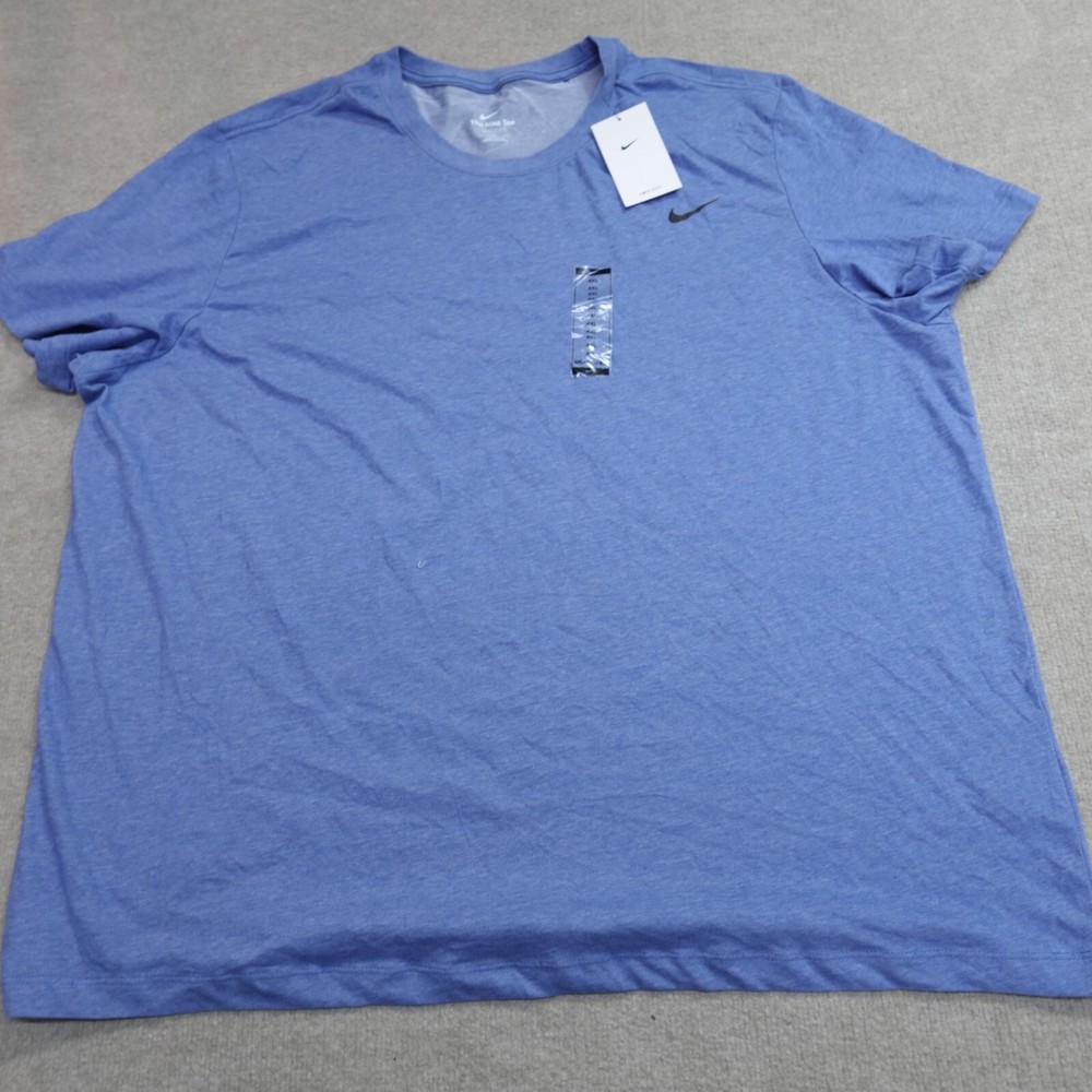 Nike T-shirt 4XL Blue Dri-Fit