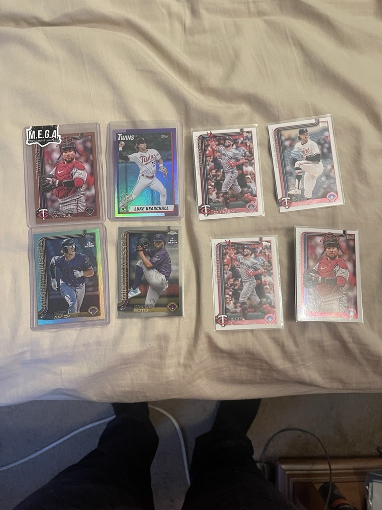 8 Card Lot Minnesota Twins Luke Keaschall