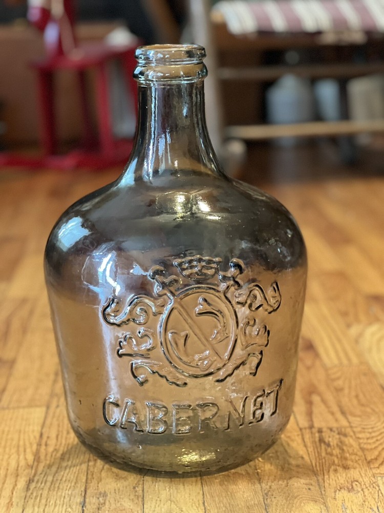 17oz Recycled Glass Amber Cabernet Wine Jug by Vidrios San Miguel