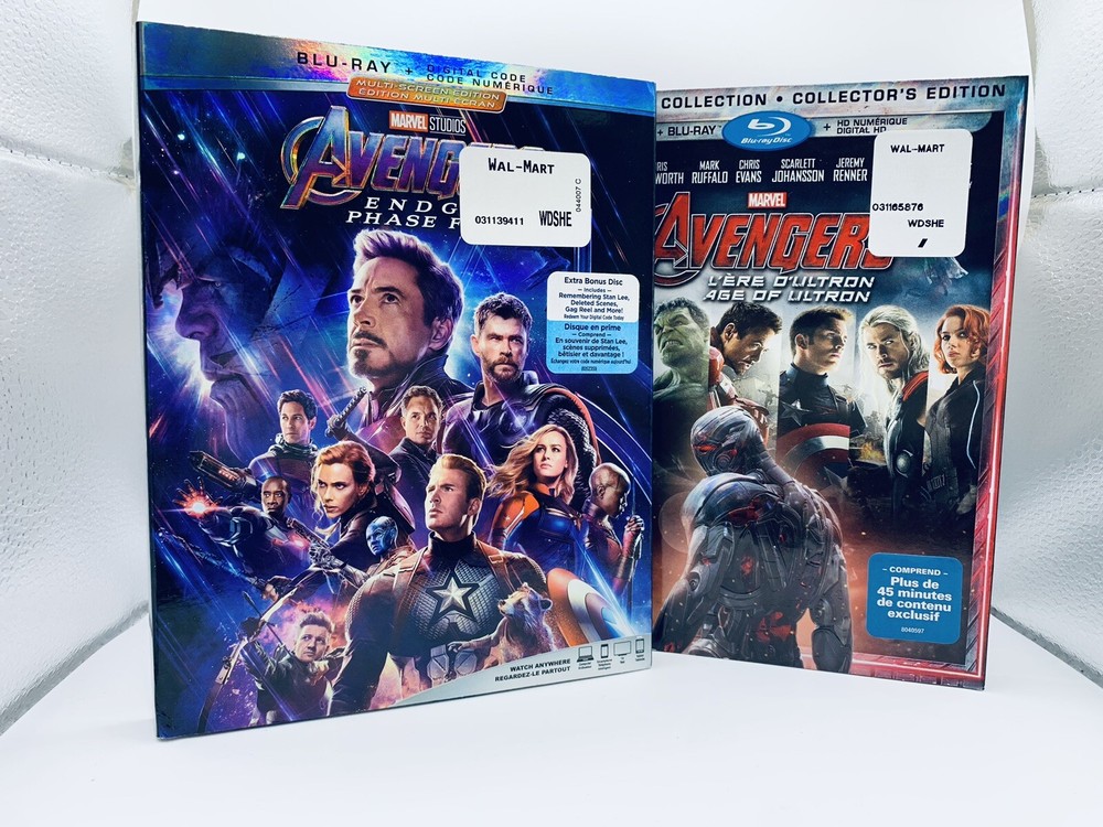Avengers (bluray) Sequel, Marvel, Trilingual (FR-ANG-ES)