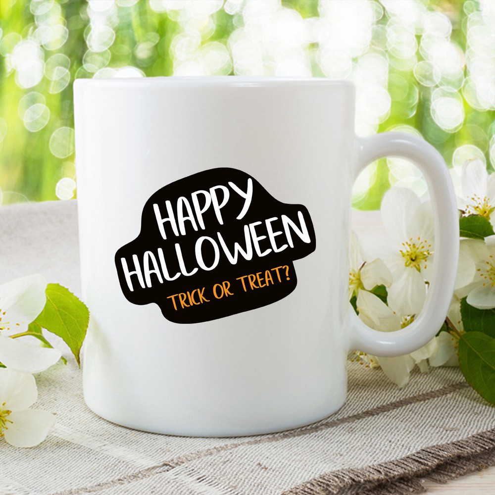 Halloween Trick or Treat Coffee Mug Gift for Fall Season