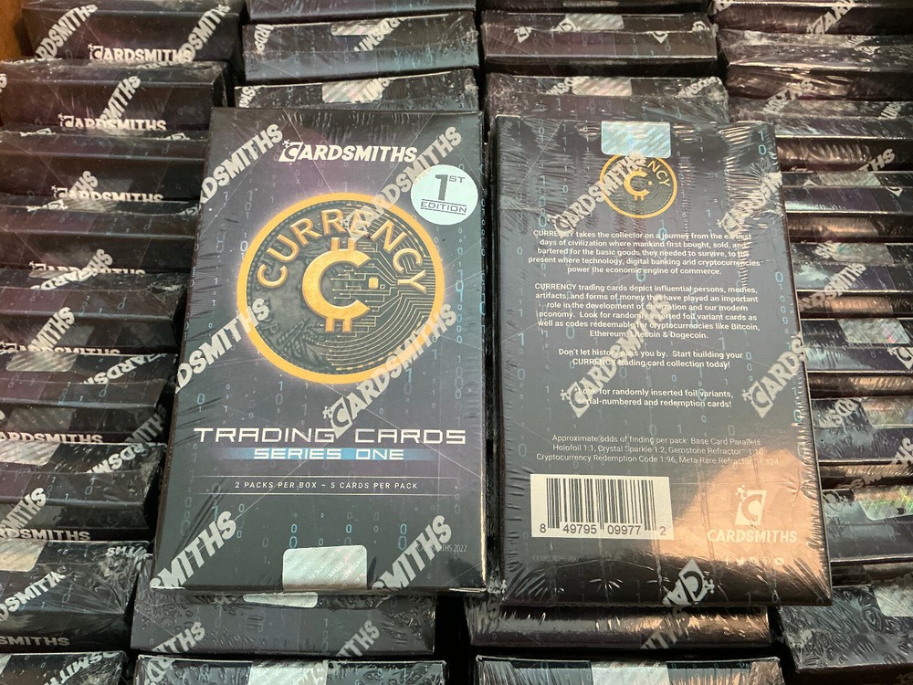 Cardsmiths Currency Series 1 Sealed BOX Lightweight NO Gem or Redemption read