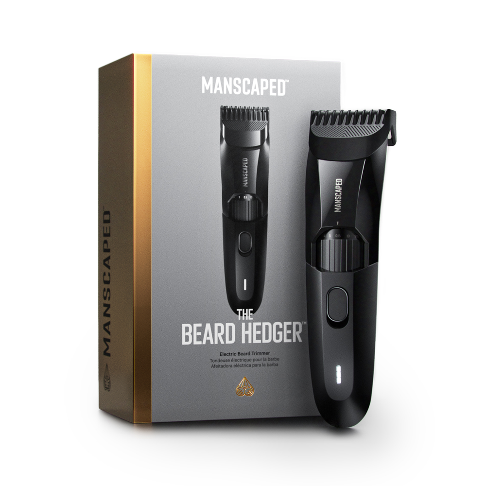 MANSCAPED® The Beard Hedger™ Premium Men's Beard Trimmer, Facial Hair Grooming