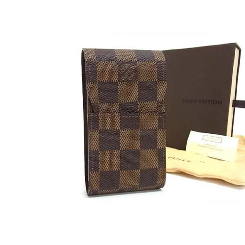 ■New■Unused■ LOUIS VUITTON N63024 Damier Etui Cigarette Case Tobacco Case