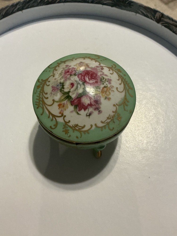 Vintage-Style Decorative Trinket Jewelry Storage Box