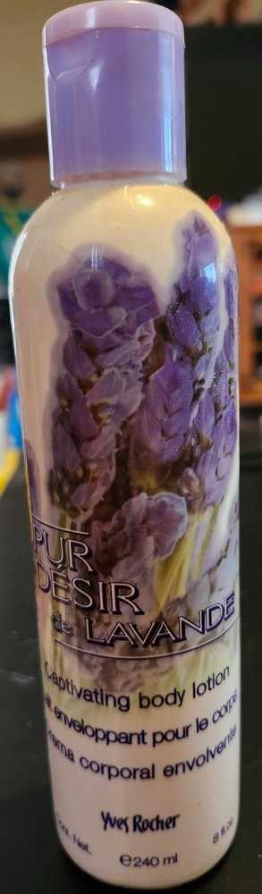 Yves Rocher - Pur désir de lavande Body lotion 240 ML/8 FL OZ *read descrip*