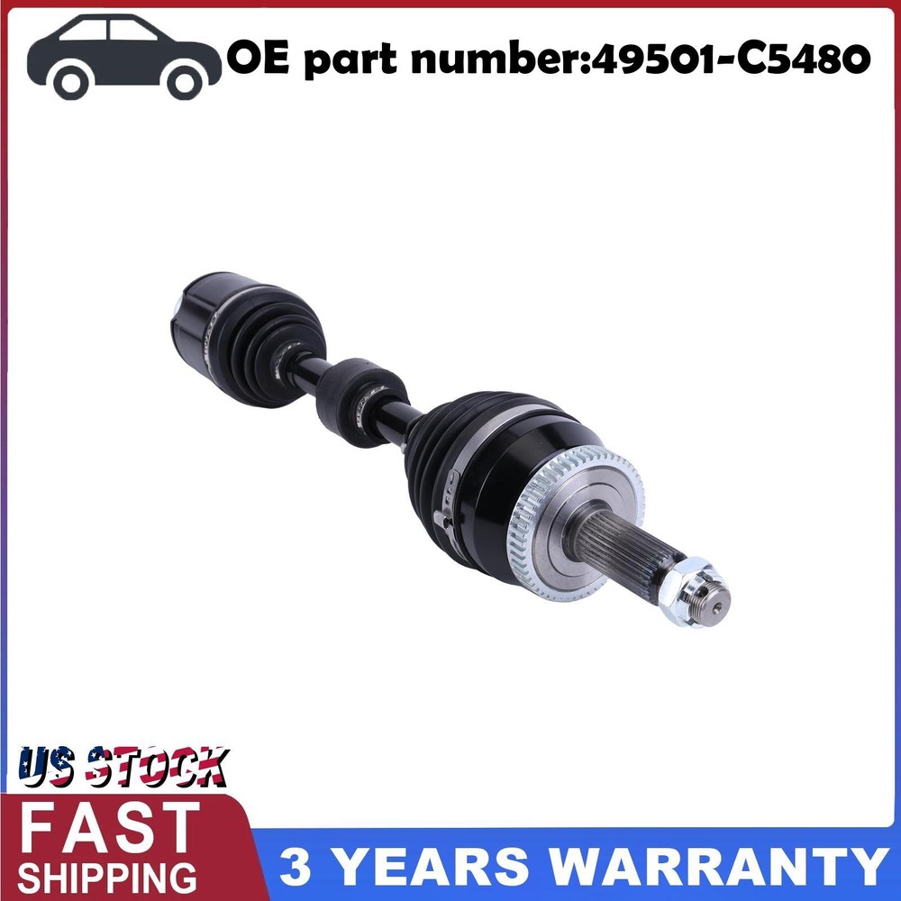 Right Passenger Side Outer Axle Shaft 49501-C5480 For KIA Sorento 3.3L
