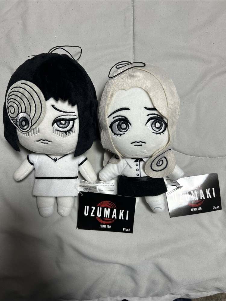 Uzumaki Junji Ito Azami Goshima Plush Dolls 2-Pack Set Viz