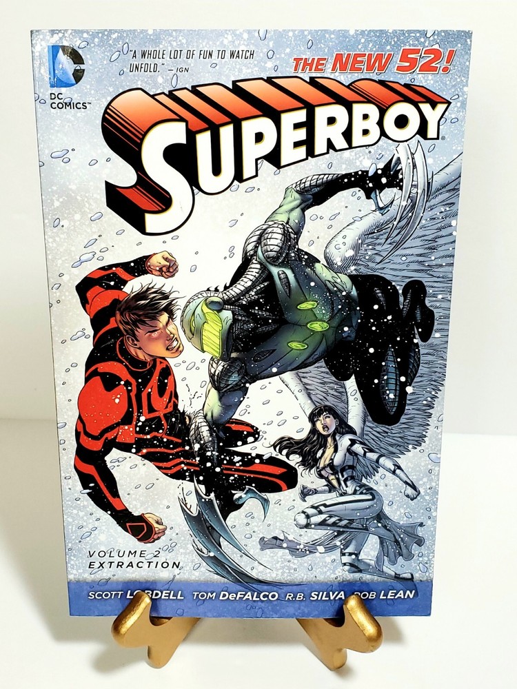 DC Comics Superboy Vol 2 Extraction by Lobdell DeFalco Silva Adventure Thrills