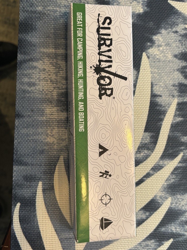 Survivor 4 Inch Fixed Blade Tactical Knife in Black