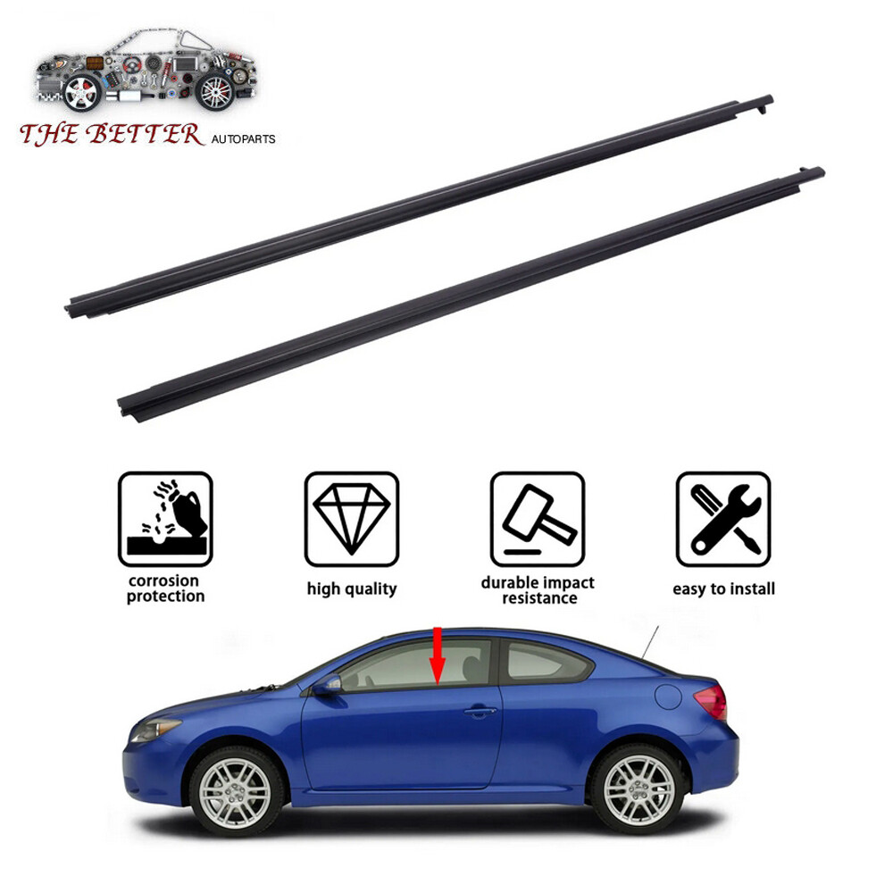 Outer Door Weather Window Rubber Seal Belt For Scion TC 2-Door 2.4L 2005-2010