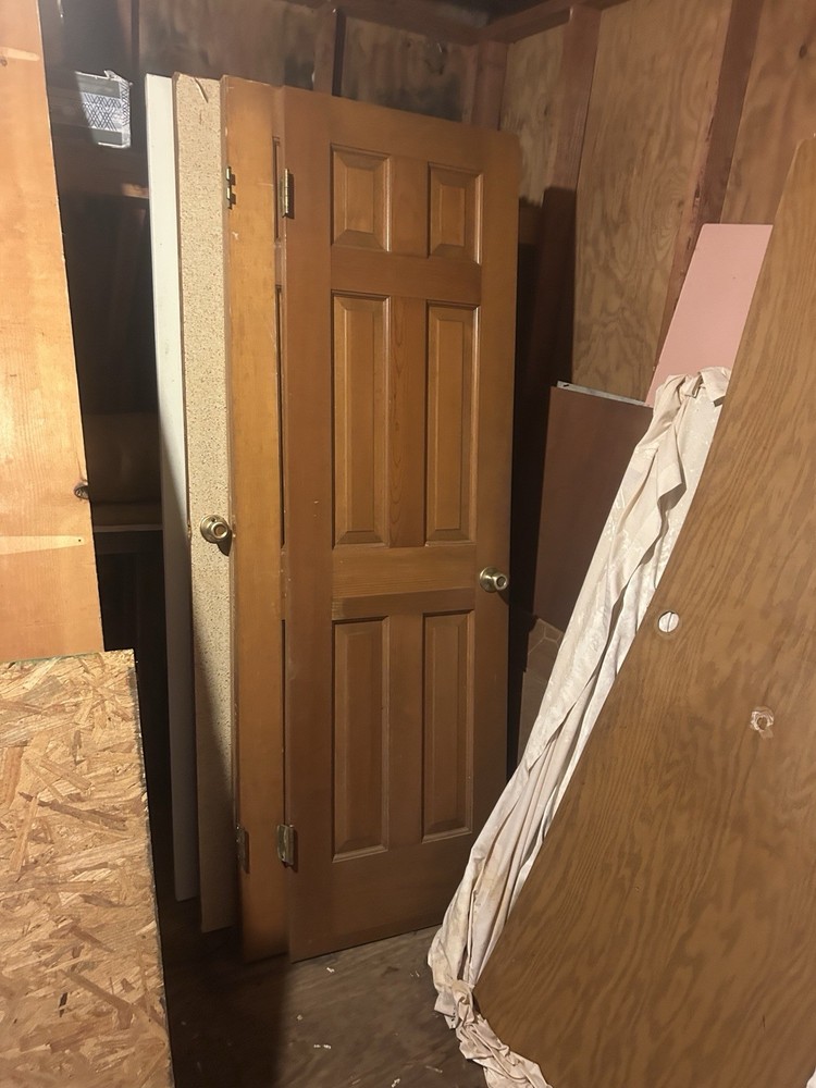 Prehung Red Oak 6 Panel Traditional Raised Stain Grade Solid Core Interior Doors