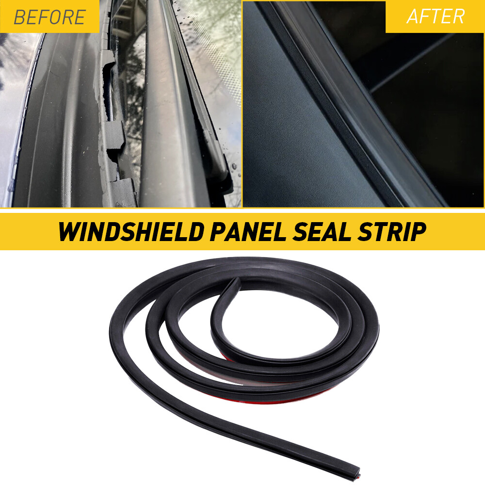 1.8M Car Front Windshield Panel Rubber Seal Strip Sealed Moulding Trim Accessor