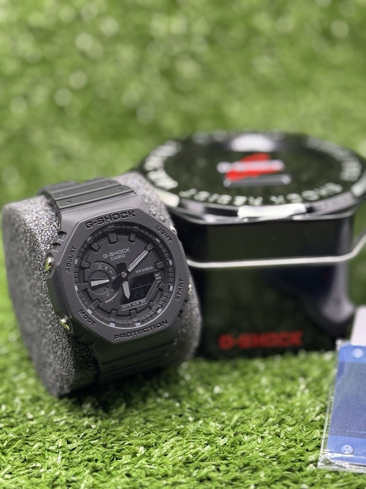 Casio GA-2100 G-Shock Men's Classic Analog Fashion Watch, Black,
