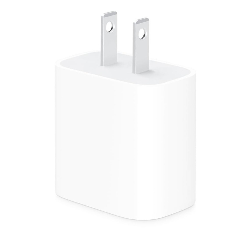Apple 20W USB-C Power Adapter - iPhone Charger with Fast Charging Capability, Ty