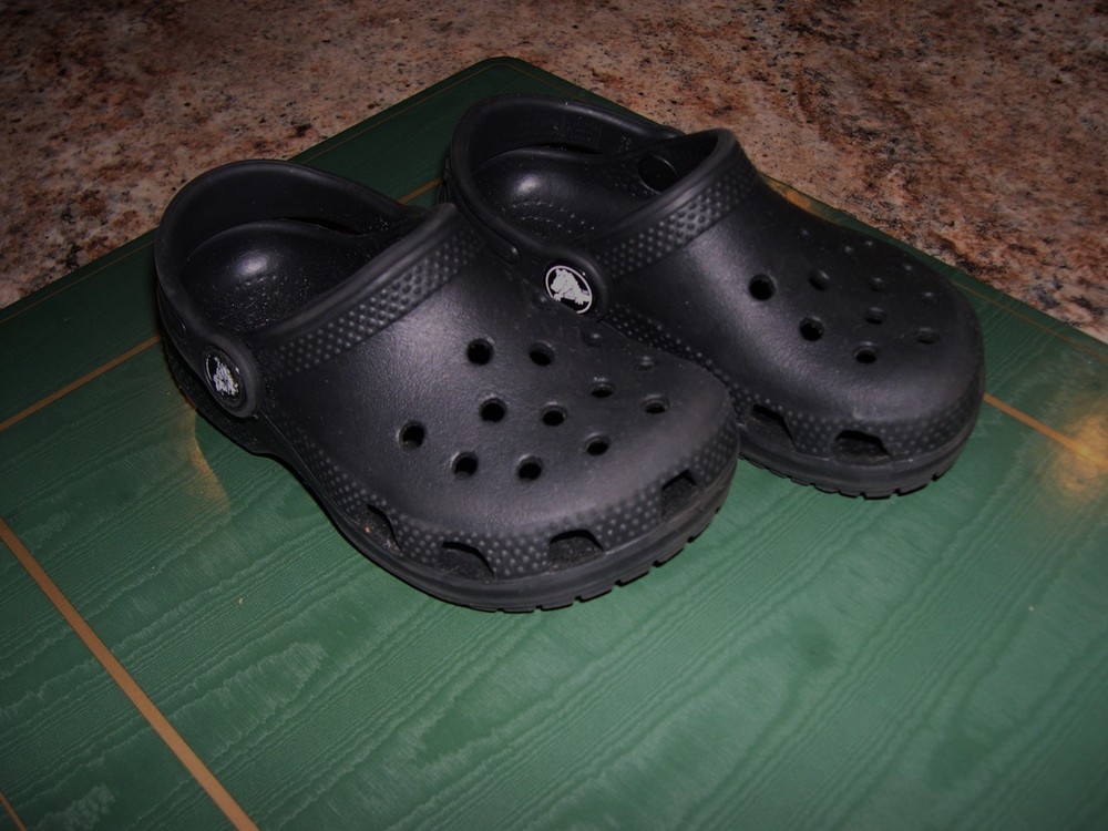 Crocs Toddlers' Unisex Classic Clogs Black
