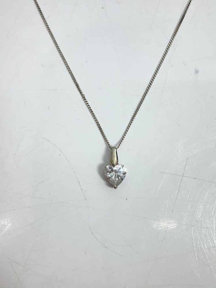 Swarovski Necklace/Sv925/Swarovski/Slv/Top Included/Ladies 118