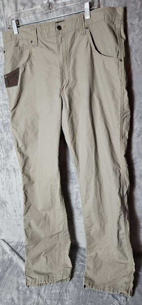 Wrangler Ripstop Pants Outdoor Workwear All Terrain Gear Mens 36X34