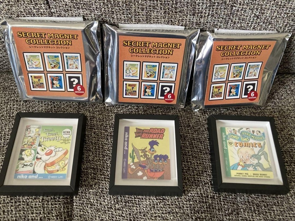 Looney Tunes Hidden Character Magnet Set  