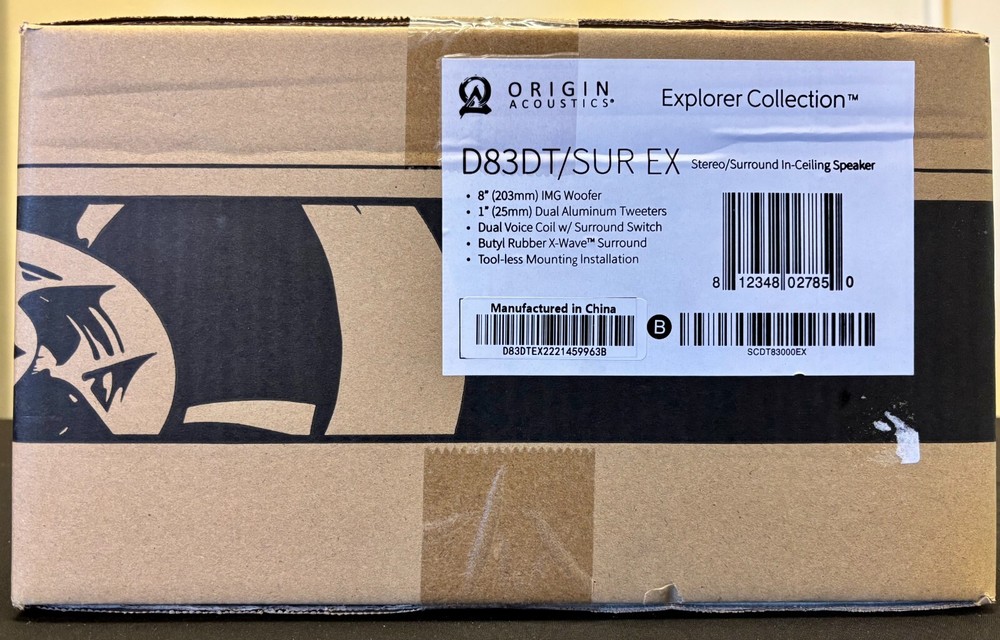 ORIGIN Director D83DT/SUR EX In-Ceiling Loudspeaker